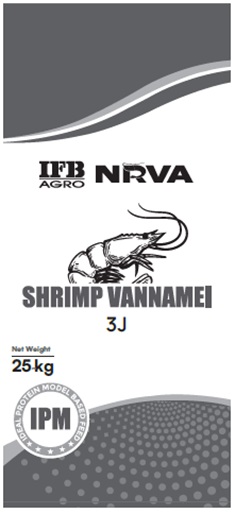 IFB AGRO NRVA SHRIMP VANNAMEI 3J trademark artwork
