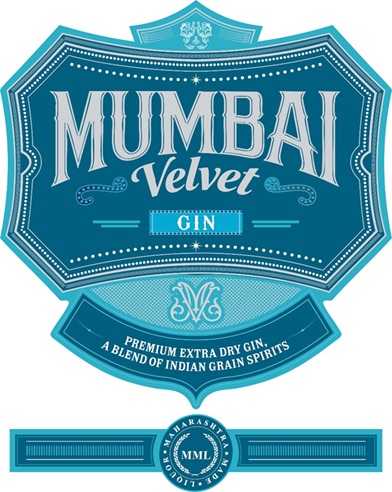 MUMBAI VELVET GIN trademark artwork