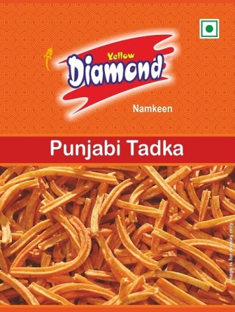 YELLOW DIAMOND PUNJABI TADKA trademark artwork