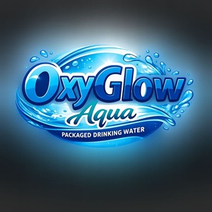 OXYGLOW AQUA trademark artwork