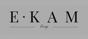 E.KAM LIVING (With Device) trademark artwork