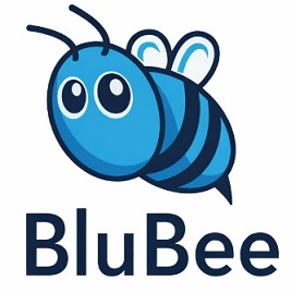 BLU BEE trademark artwork
