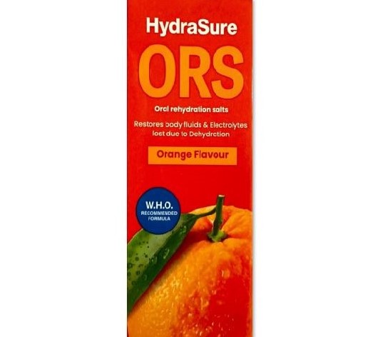 HYDRASURE ORS ORANGE trademark artwork