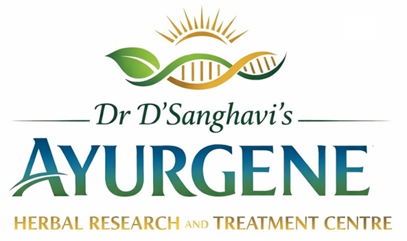DR D'SANGHAVI'S AYURGENE HERBAL RESEARCH AND TREATMENT CENTRE trademark artwork