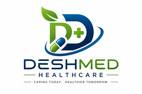 DESHMED HEALTHCARE- CARING TODAY. HEALTHIER TOMORROW. trademark artwork