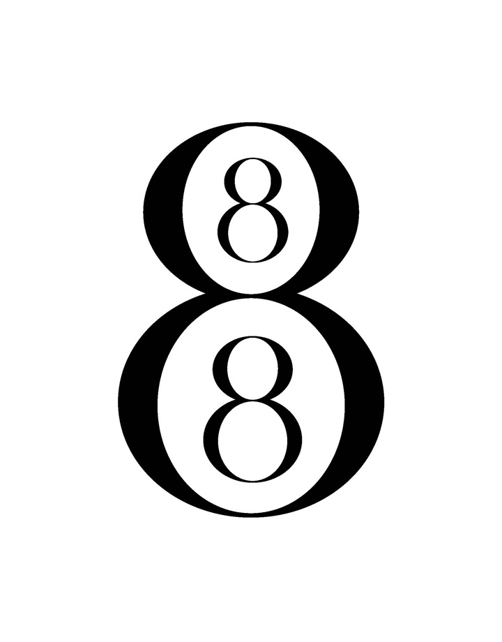 888 logo trademark artwork