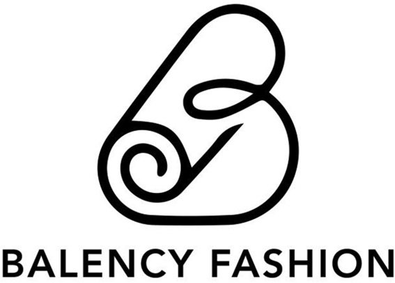 B BALENCY FASHION trademark artwork