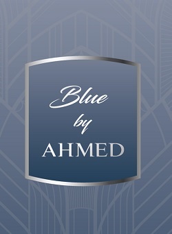 BLUE BY AHMED (Label) trademark artwork