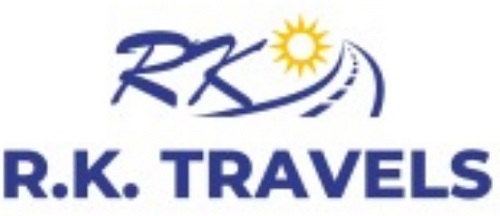 R.K TRAVELS WITH DEVICE OF R.K trademark artwork