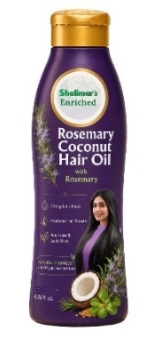 SHALIMAR’S ENRICHED ROSEMARY COCONUT HAIR OIL (Device of Bottle) trademark artwork