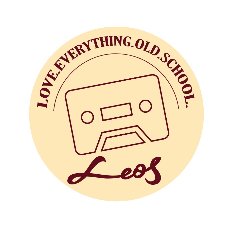 LOVE.EVERYTHING.OLD.SCHOOL. Leos trademark artwork