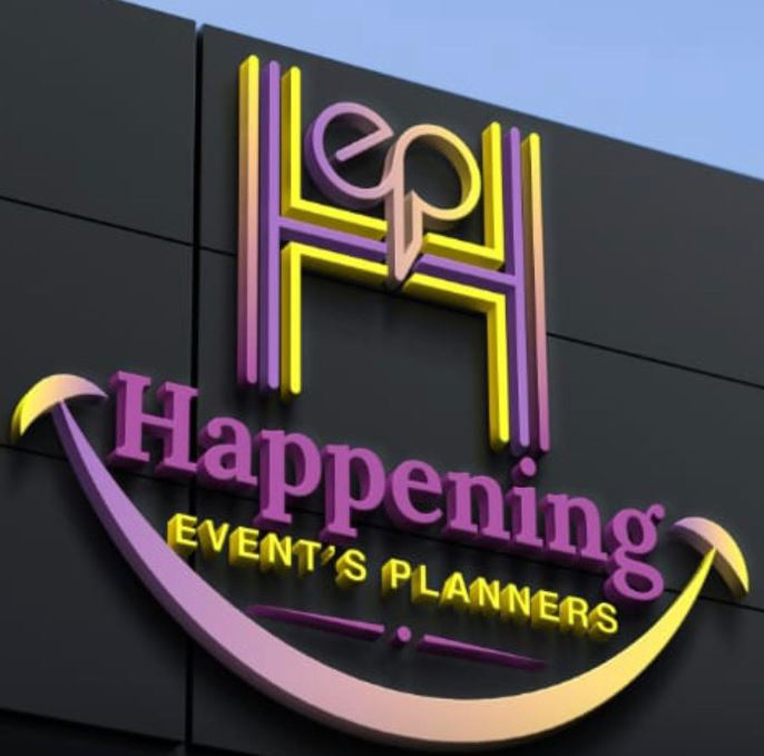 HAPPENING EVENT'S PLANNERS trademark artwork