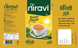 NIRAVI TARTARI ELAICHI(LABEL) trademark artwork