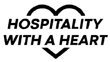 HOSPITALITY WITH A HEART trademark artwork