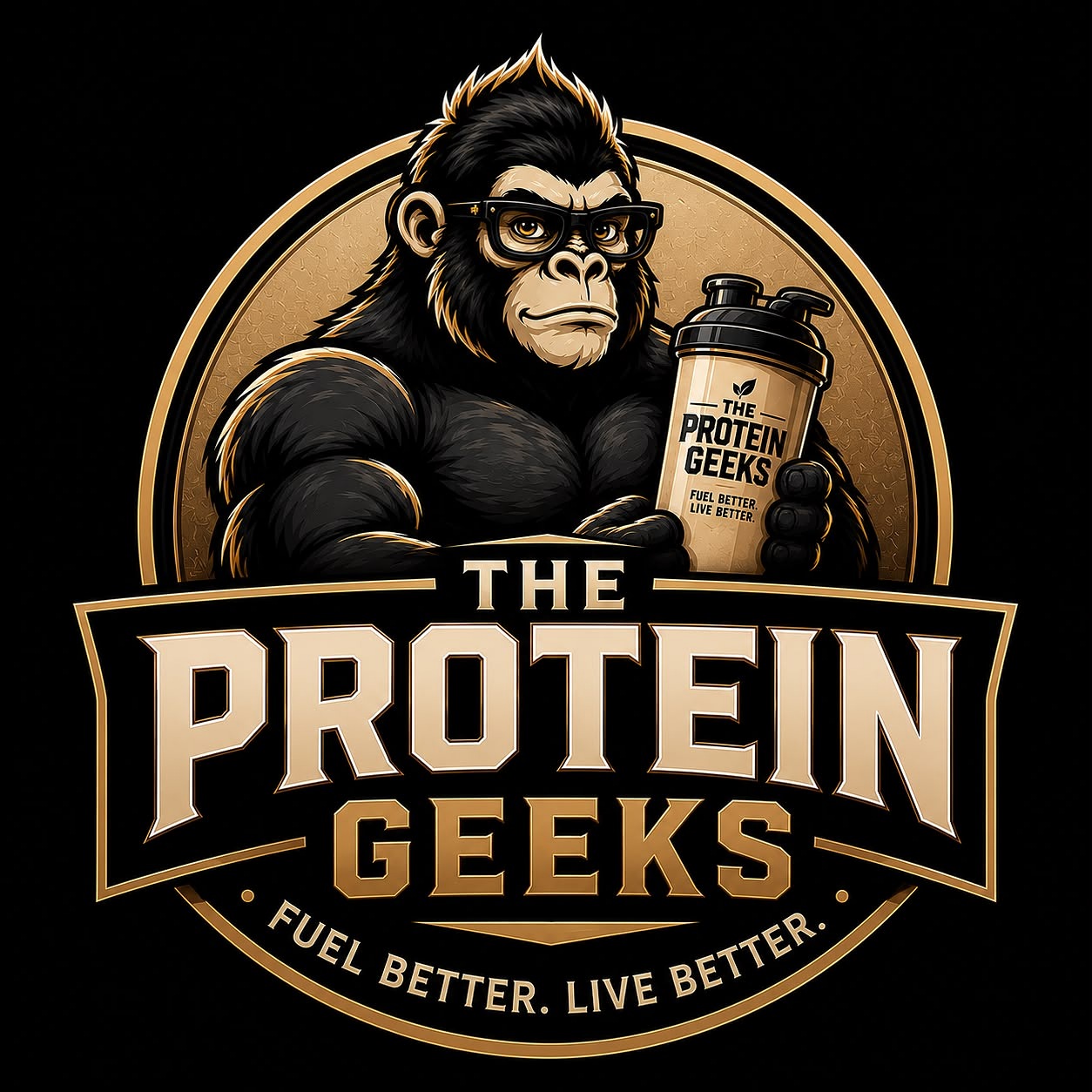 THE PROTEIN GEEKS trademark artwork
