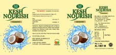 GPL KESH NOURISH LABEL trademark artwork