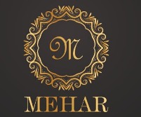 MEHAR WITH DEVICE OF M trademark artwork
