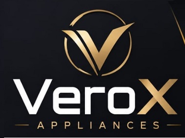 Verox APPLIANCES with device of V trademark artwork