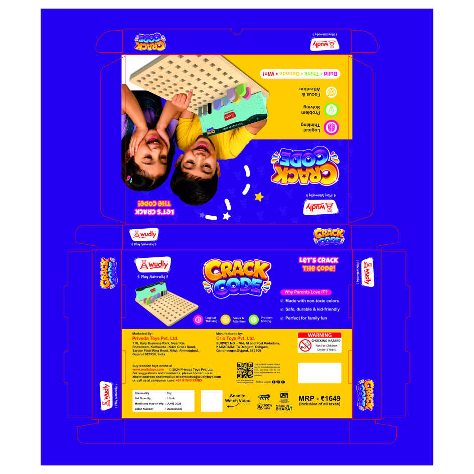 CRACK CODE trademark artwork