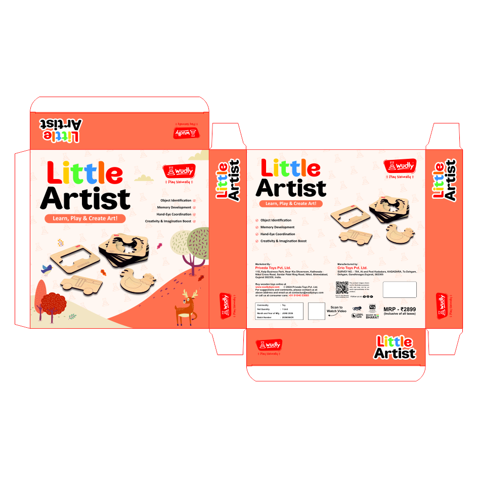 LITTLE ARTIST trademark artwork