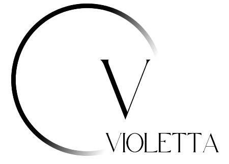 VIOLETTA WITH DEVICE OF V trademark artwork