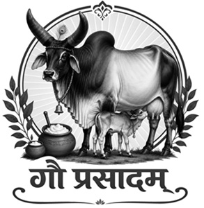 Gau Prasadam (With Device) trademark artwork