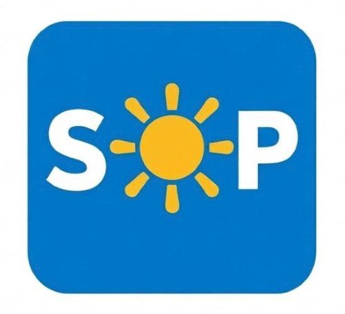 SUN & SOCIAL trademark artwork