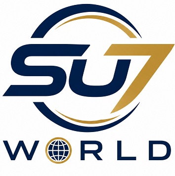 SU7 WORLD trademark artwork