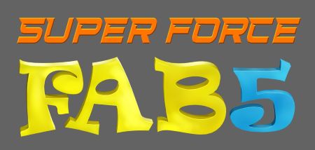 SUPER FORCE FAB 5 trademark artwork