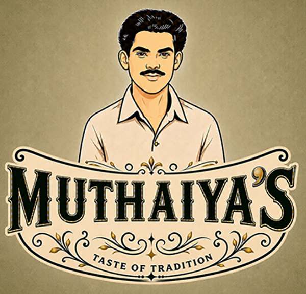 MUTHAIYA’S – TASTE OF TRADITION trademark artwork