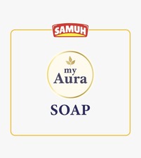 SAMUH MY AURA SOAP trademark artwork