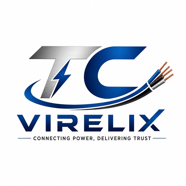 TC VIRELIX CONNECTING POWER, DELIVERING TRUST trademark artwork