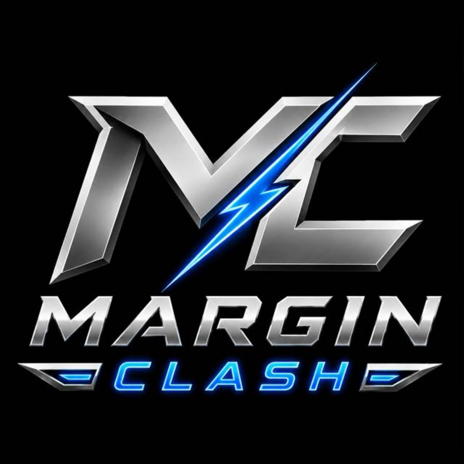 MARGIN CLASH with device trademark artwork