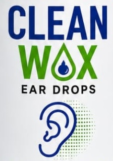 CLEAN WAX EAR DROPS trademark artwork