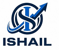 ISHAIL WITH DEVICE OF IS trademark artwork