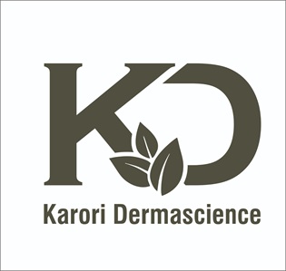 KARORI DERMASCIENCE WITH DEVICE OF KD trademark artwork