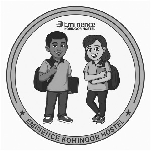 Eminence Kohinoor Hostel (With Device) trademark artwork