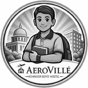 Aeroville Kohinoor Boys Hostel (With Device) trademark artwork