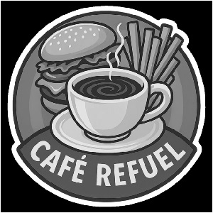CAFE REFUEL (With Device) trademark artwork