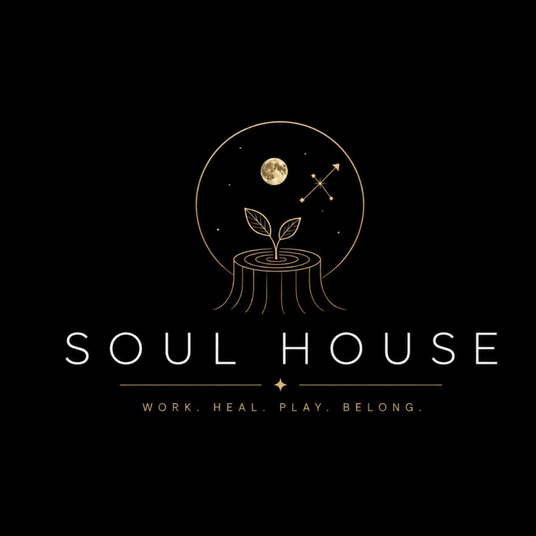 SOUL HOUSE-WORK HEAL PLAY BELONG trademark artwork