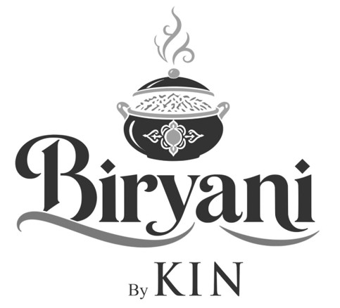 Biryani By KIN Device trademark artwork