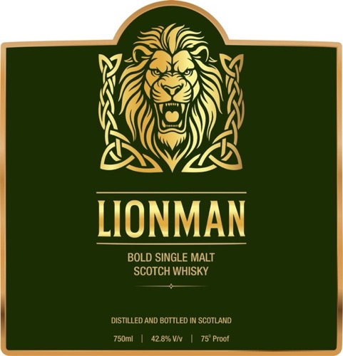 Lionman trademark artwork