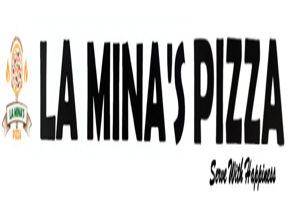 LA MINA'S PIZZA trademark artwork