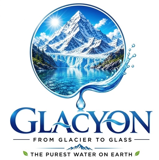 GLACYON FROM GLACIER TO GLASS (DEVICE) trademark artwork
