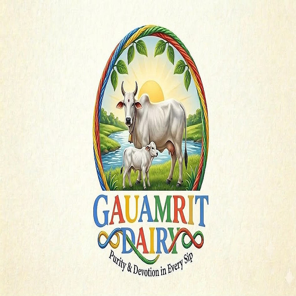 Gauamrit Dairy trademark artwork