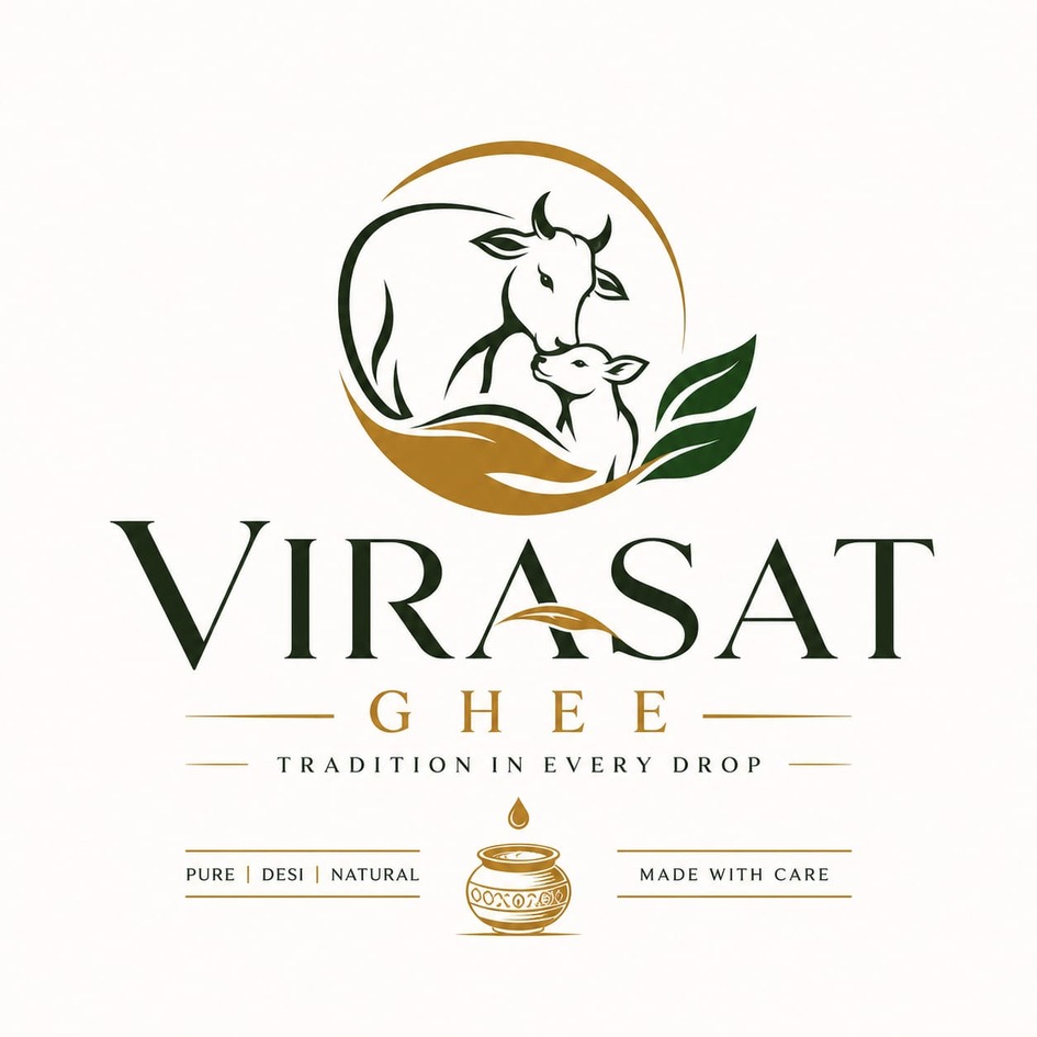 Virasat Ghee trademark artwork