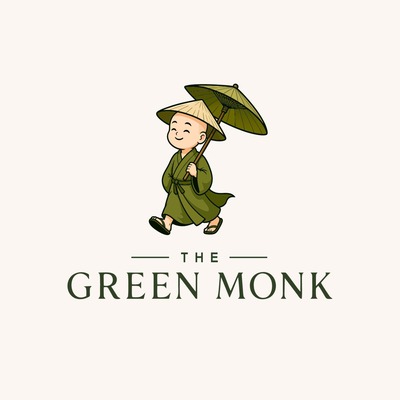 THE GREEN MONK trademark artwork
