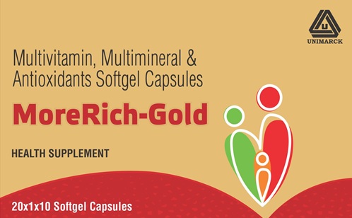 MoreRich-Gold trademark artwork