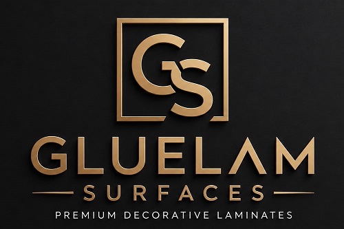 GLUELAM SURFACES Device of GS trademark artwork