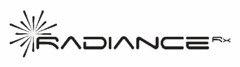 RADIANCE RX (LABEL) trademark artwork